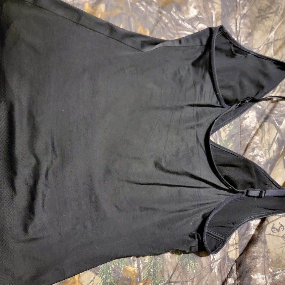 Ruby Ribbon Sheer Second Skin Cami - Picture 2 of 5